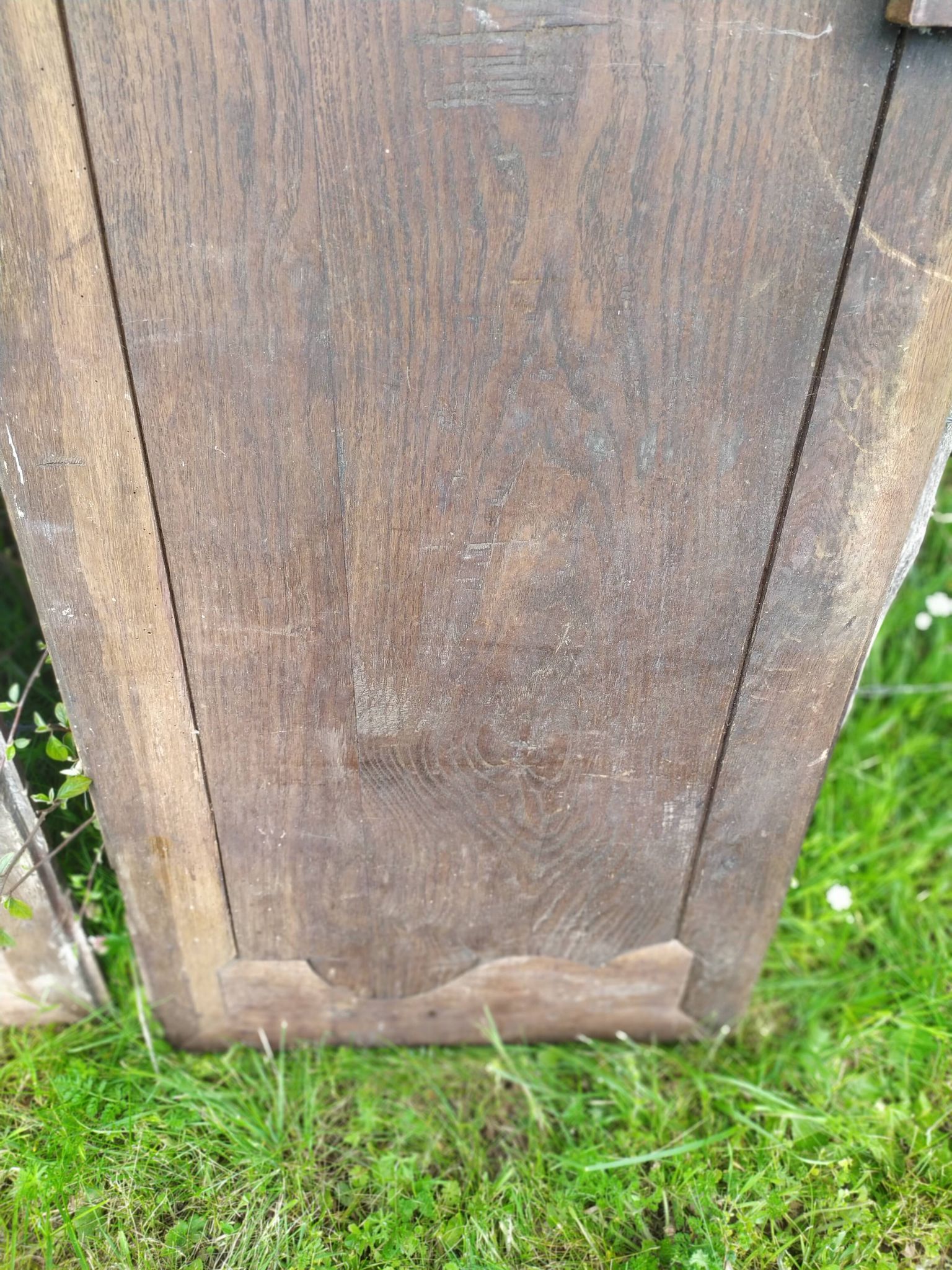 Portes d'armoire en chêne