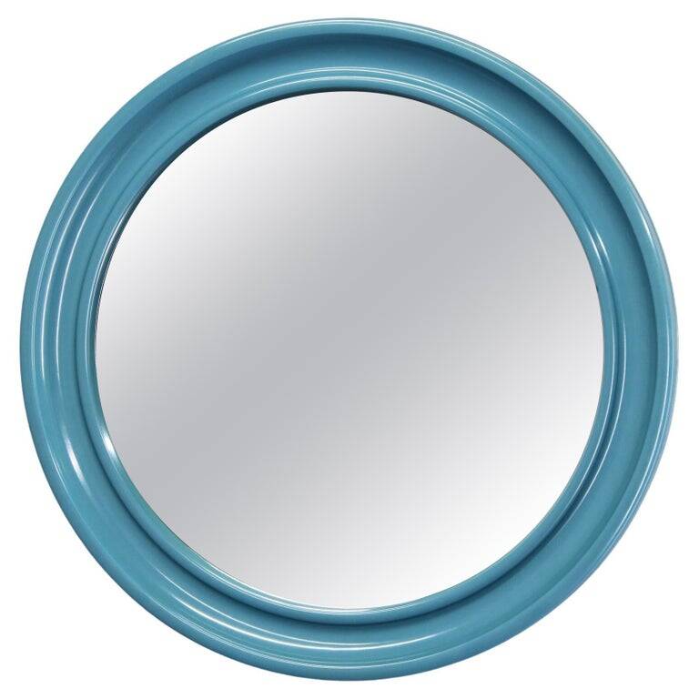 1970s Round Mirror, Italy