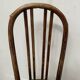 Suite de six chaises en bois courbé XX siècle