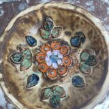 Cup, empty pocket, La Roue factory, Roland Zobel taste, enameled ceramic, Vallauris, decor