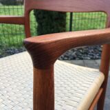 Fauteuil scandinave modèle 56 de Niels O. Møller années 1960