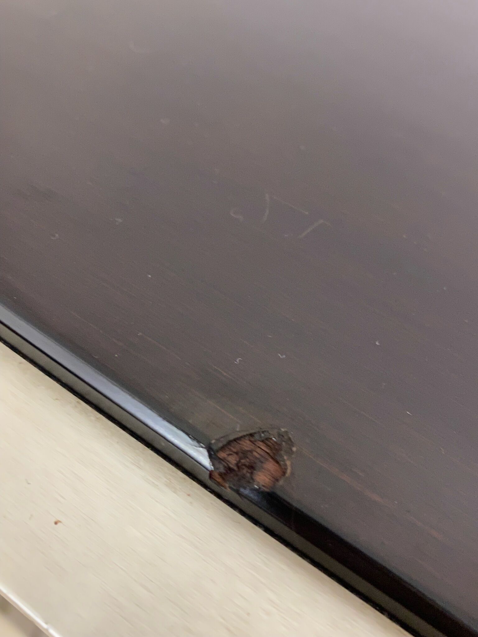 Pair of chests of drawers abbondinterni mahogany almost black.