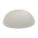 Opaline-style round glass ceiling light