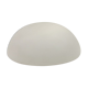 Opaline-style round glass ceiling light