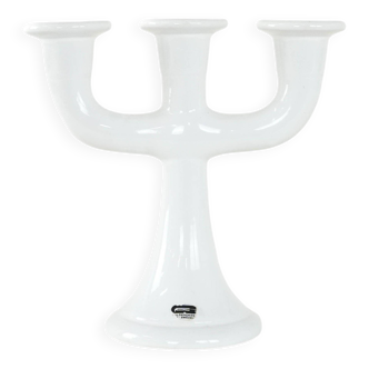 Ceramic candle holder, Swedish design, 1970s, manufacturer: Guldkroken Hjo