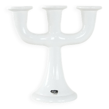 Ceramic candle holder, Swedish design, 1970s, manufacturer: Guldkroken Hjo