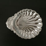 Plat en inox forme coquillage