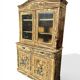 Large two-body sideboard Louis Philippe – blue beige patina