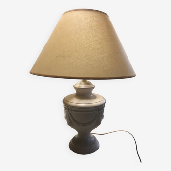 Lamp with relief