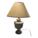 Lamp with relief