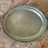 Large pewter tray