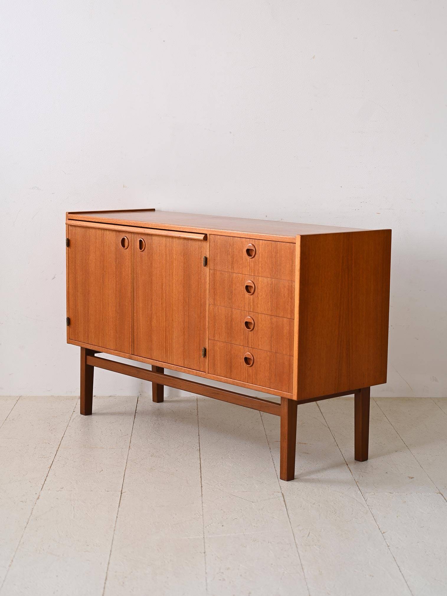 Vintage sideboard with writing desk