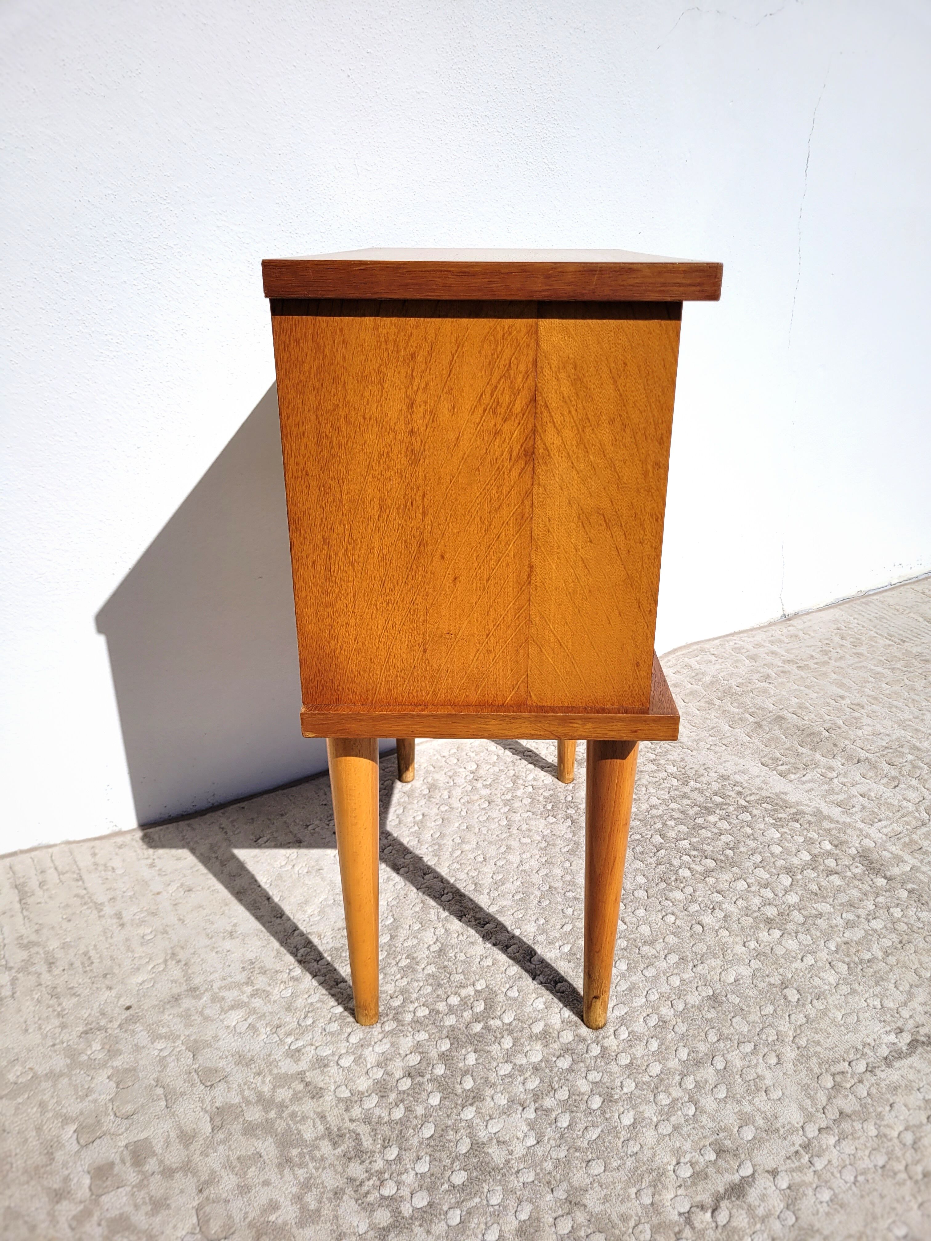 Wooden bedside 1970