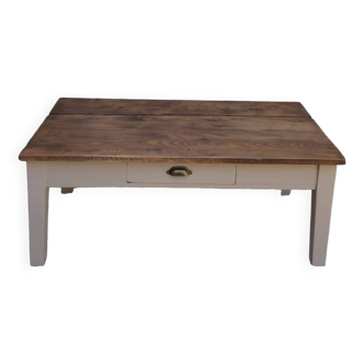 Large coffee table with drawer
