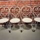 Lot de 2 fauteuils et 2 chaises de jardin