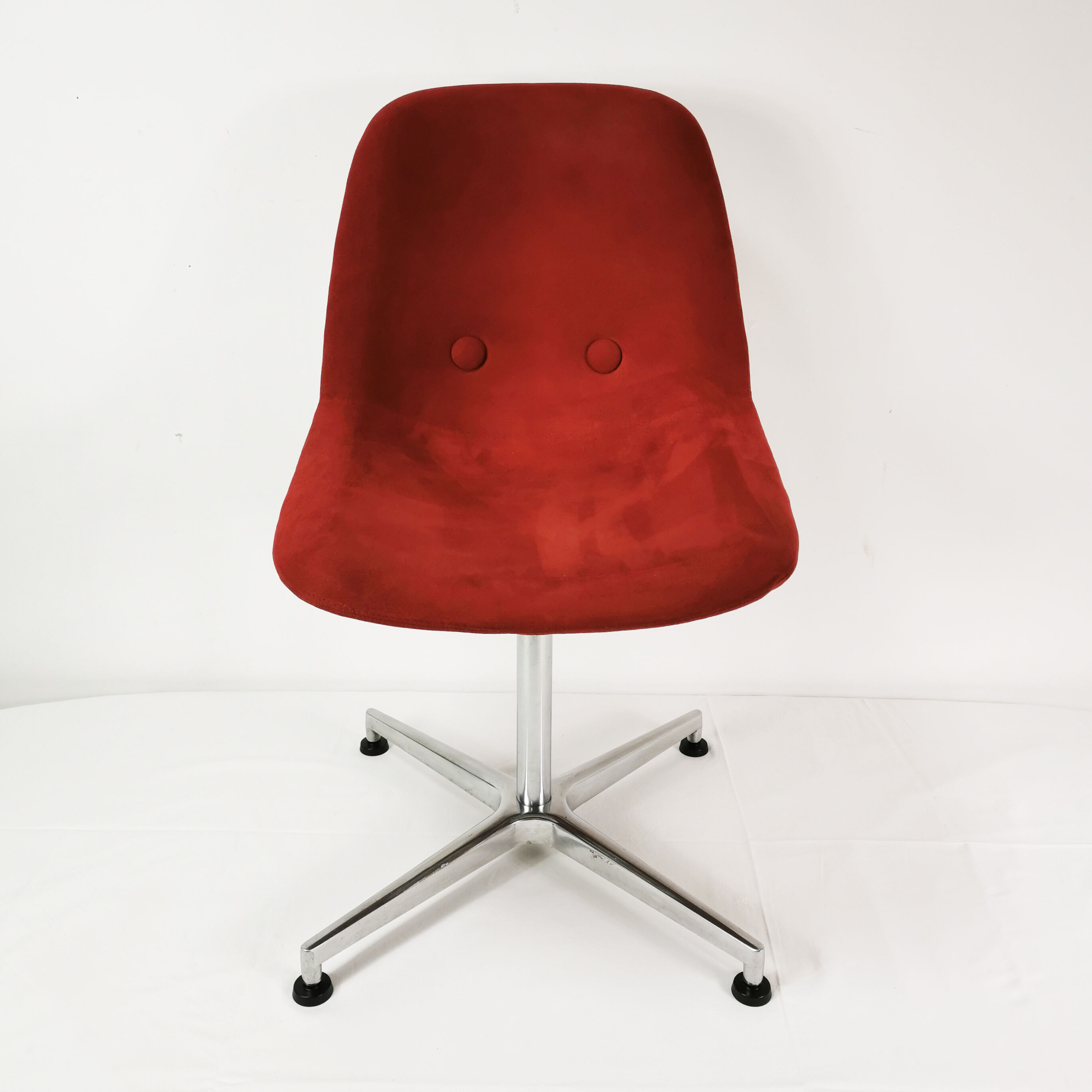 Set of 6 chairs "Eyes", designed by J.Foersom & P.Hiort-Lorenzen, for Erik Jorgensen, Denmark