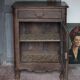 Solid wood confiturier, antique wood storage furniture, wood furniture.