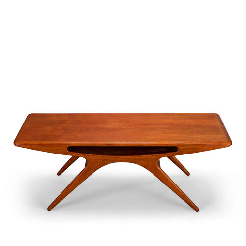 Smile table by johannes andersen for cfc silkeborg, 1960s