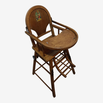 Antique high chair