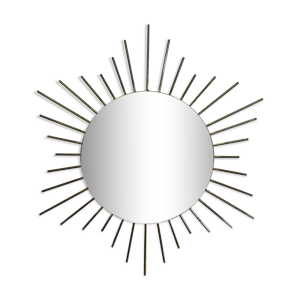 miroir soleil en métal