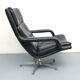 1970s leather swivel chair from geoffrey hartcourt for artifort