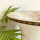Vintage Medicis lamp in alabaster and brass