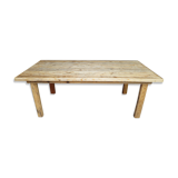 large rustic farmhouse table
