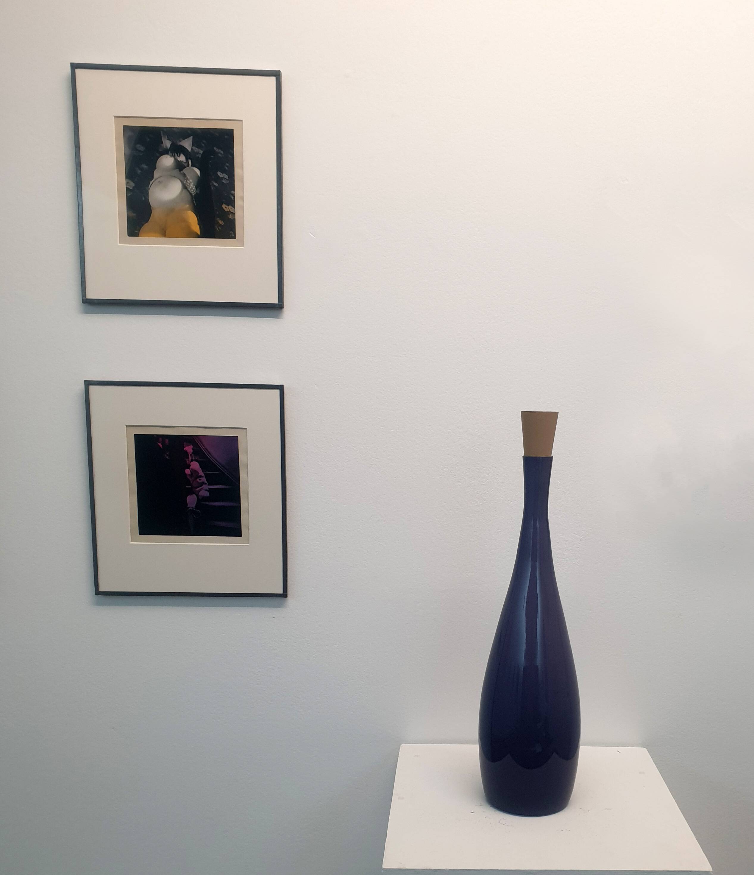 Kastrup Glas glass carafe, Denmark, 1950s