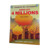Original National Lottery Poster Slice of Autumn 1985