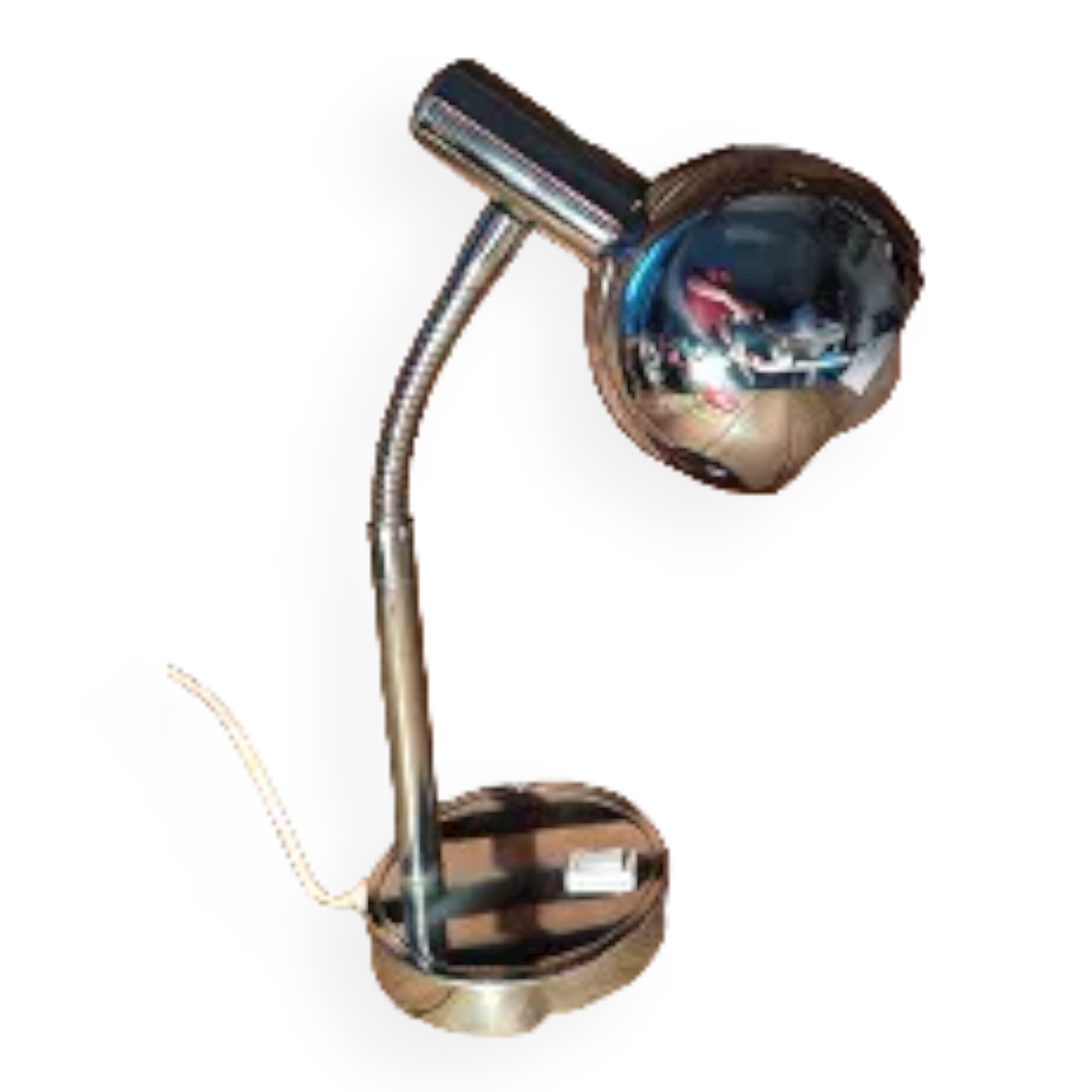 Lamp ball desk bedside Metal stainless steel chromed dpm 1122411