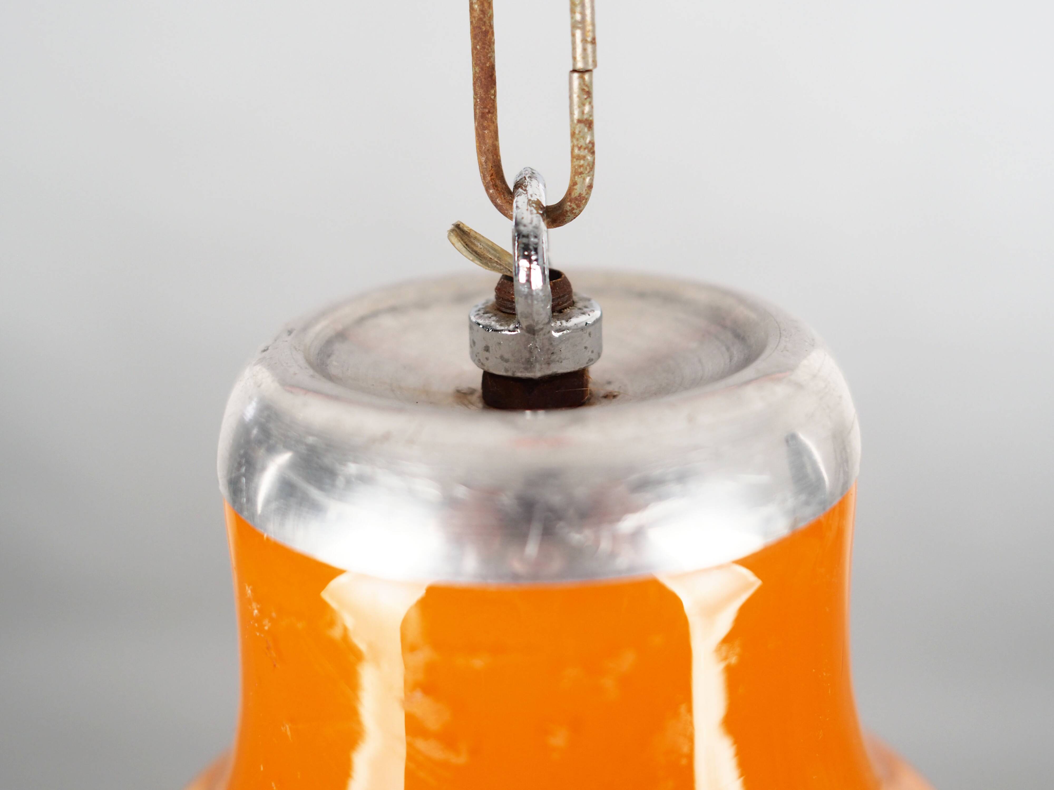 Suspension, design italien, années 1970, fabricant : Mazzega