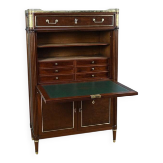 Mahogany secretary, Louis XVI period – late 18th century