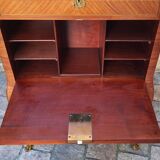 Louis XV Marquetry Bar Cabinet