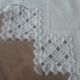 Thick old cotton placemat
