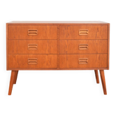 Commode en chêne danois du milieu du siècle, années 1960.