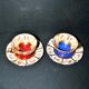 Set of 2 vintage kitsch cups in German porcelain RWK