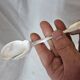 Silver fish spoons