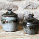 2 pots en grès de Chantal et Thierry Robert - Puisaye