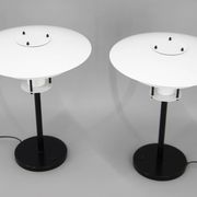 Set of two table lamps by Jorgen Buchwald for Laterna Danica, 1970s