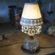 Small antique lamp with tassels