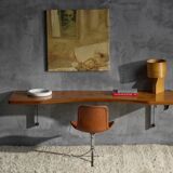 Wall-mounted desk by Charlotte Perriand, France, 1950s