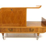 Scandinavian chest of drawers in elm