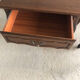 2 Louis XVI style Vintage bedside tables in varnished wood