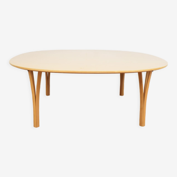 Vintage Table by Bruno Mathsson for Fritz Hansen, 1980