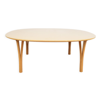 Vintage Table by Bruno Mathsson for Fritz Hansen, 1980