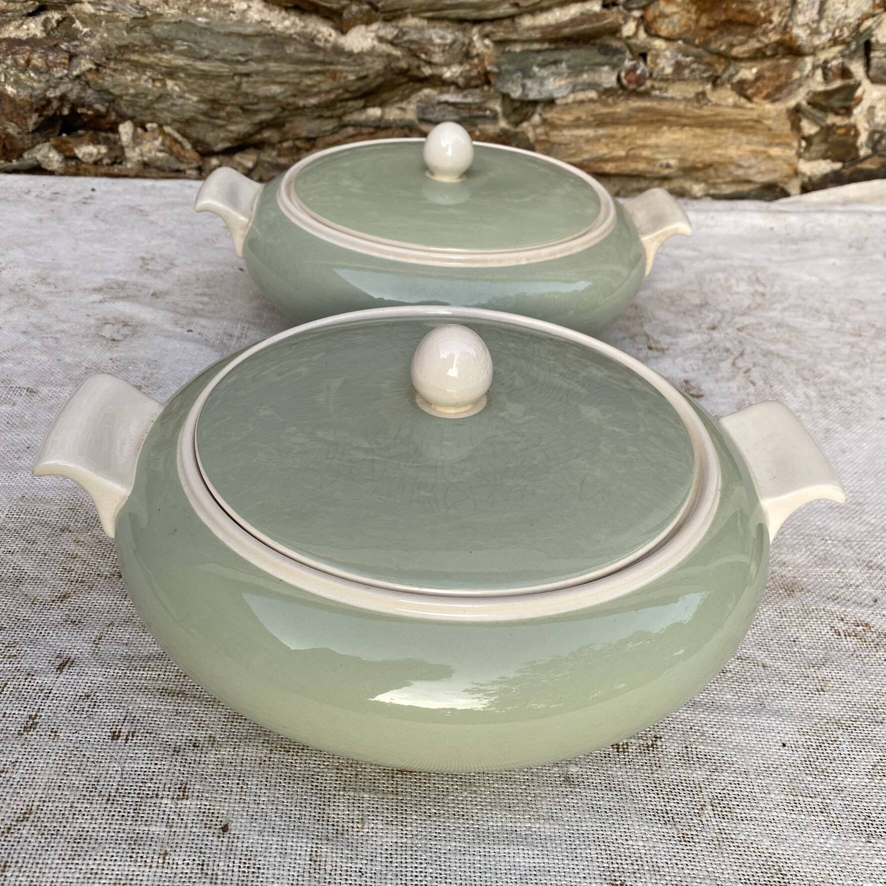 Soup tureens, vegetable dishes Villeroy & Boch, 1950s-60s