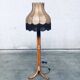 Vintage bamboo floor lamp, Italy, 1970s