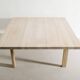 Vintage Danish Squared Wooden Coffee Sofa Table in Oregon Pine, 1970s
