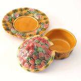 Strawberry slip sugar bowl candy box