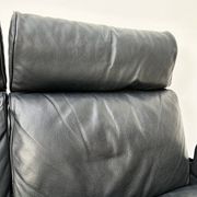 ‘70s/‘80s Vintage 620 Leather 2-Seater Sofa by Dieter Rams for Vitsoe